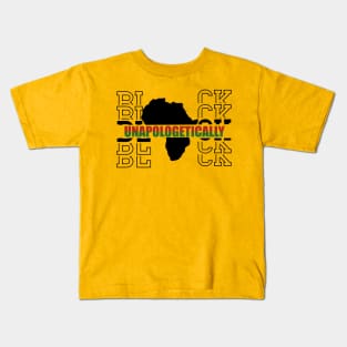 Unapologetically Black Kids T-Shirt